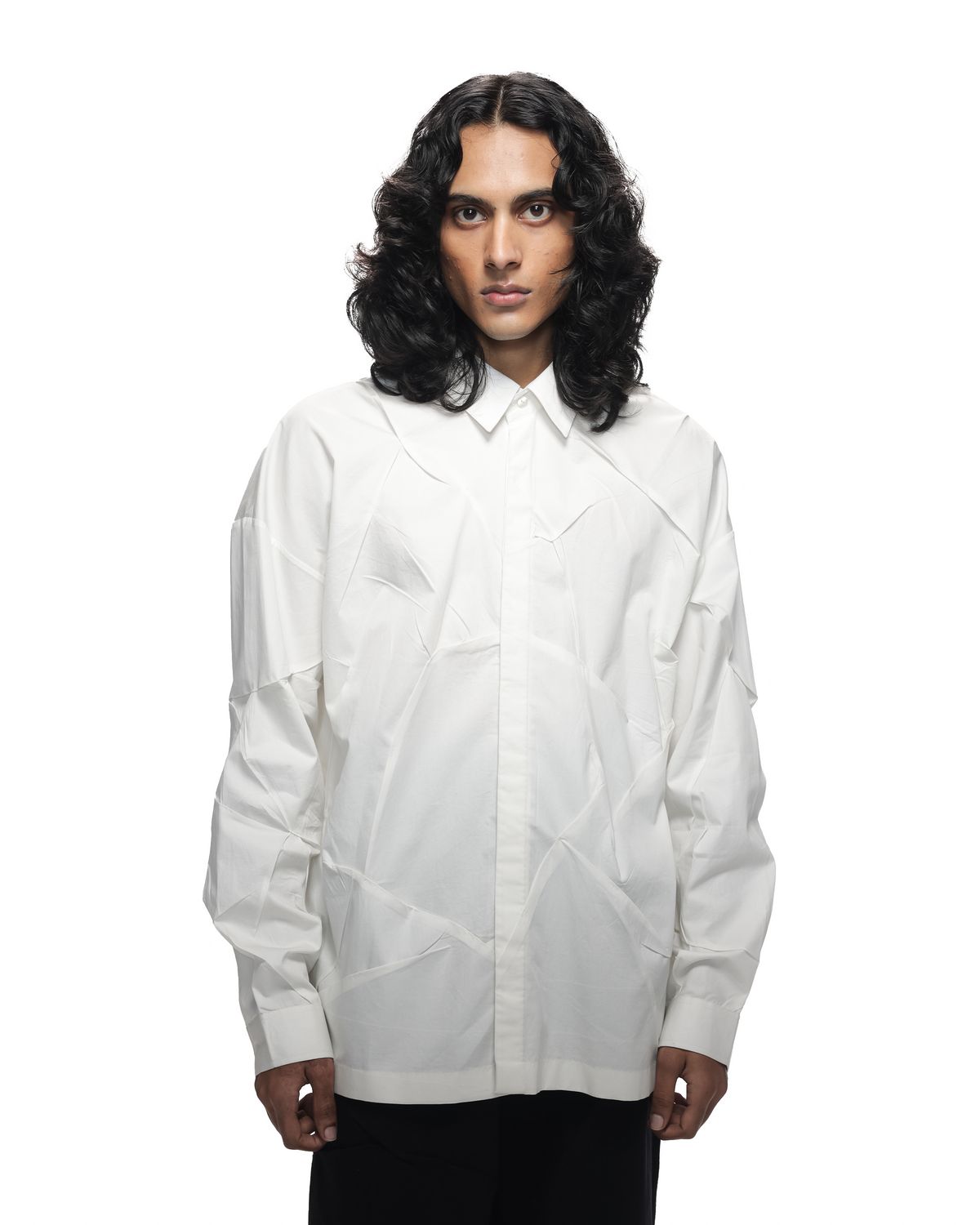 Deformed Hand Tuck Shirt - image 1