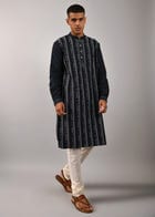Contrail Hand Embroidered Kurta Set view 1