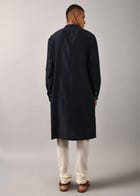 Contrail Hand Embroidered Kurta Set view 4