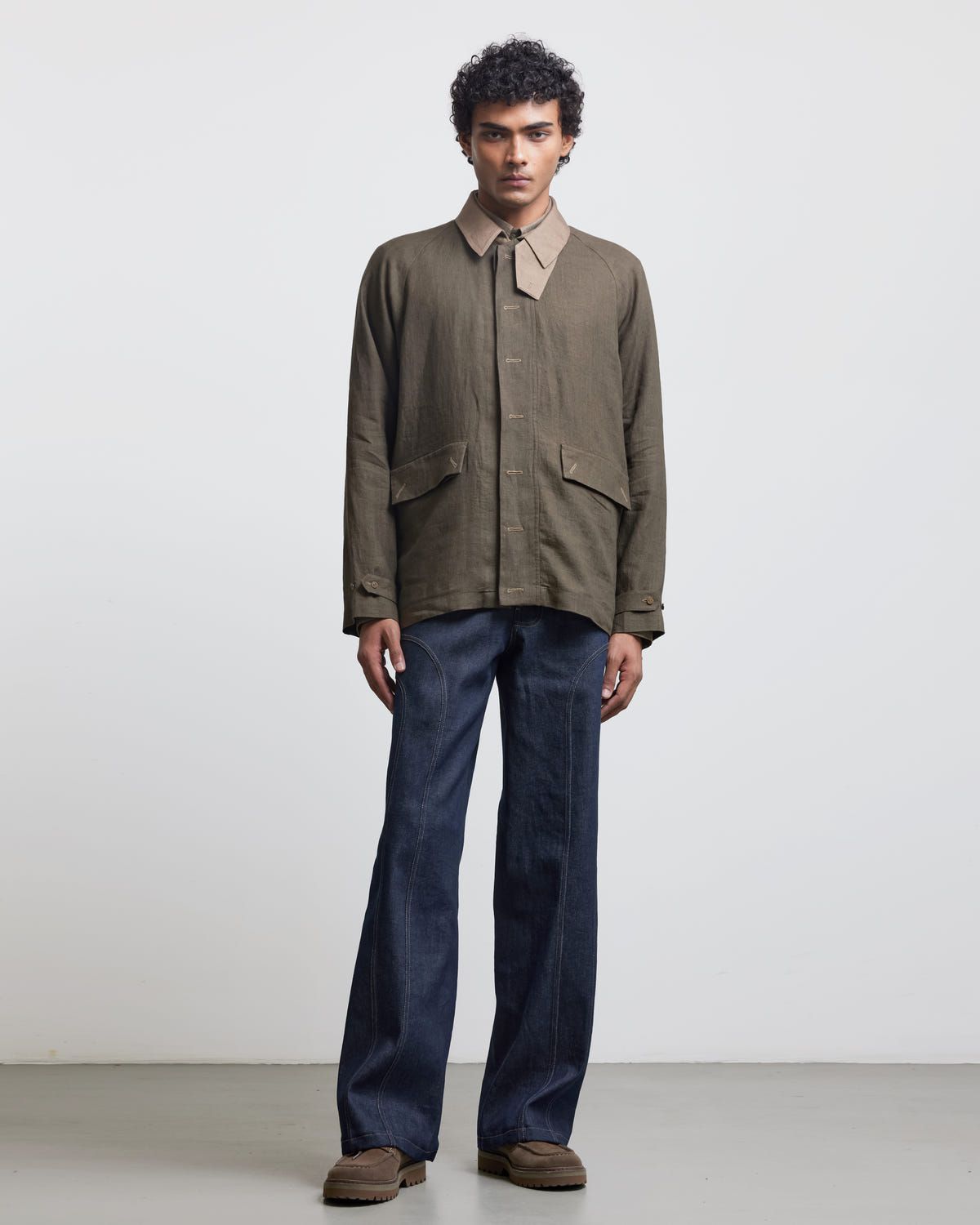 FAUX BUTTONHOLE WORKWEAR JACKET - image 2