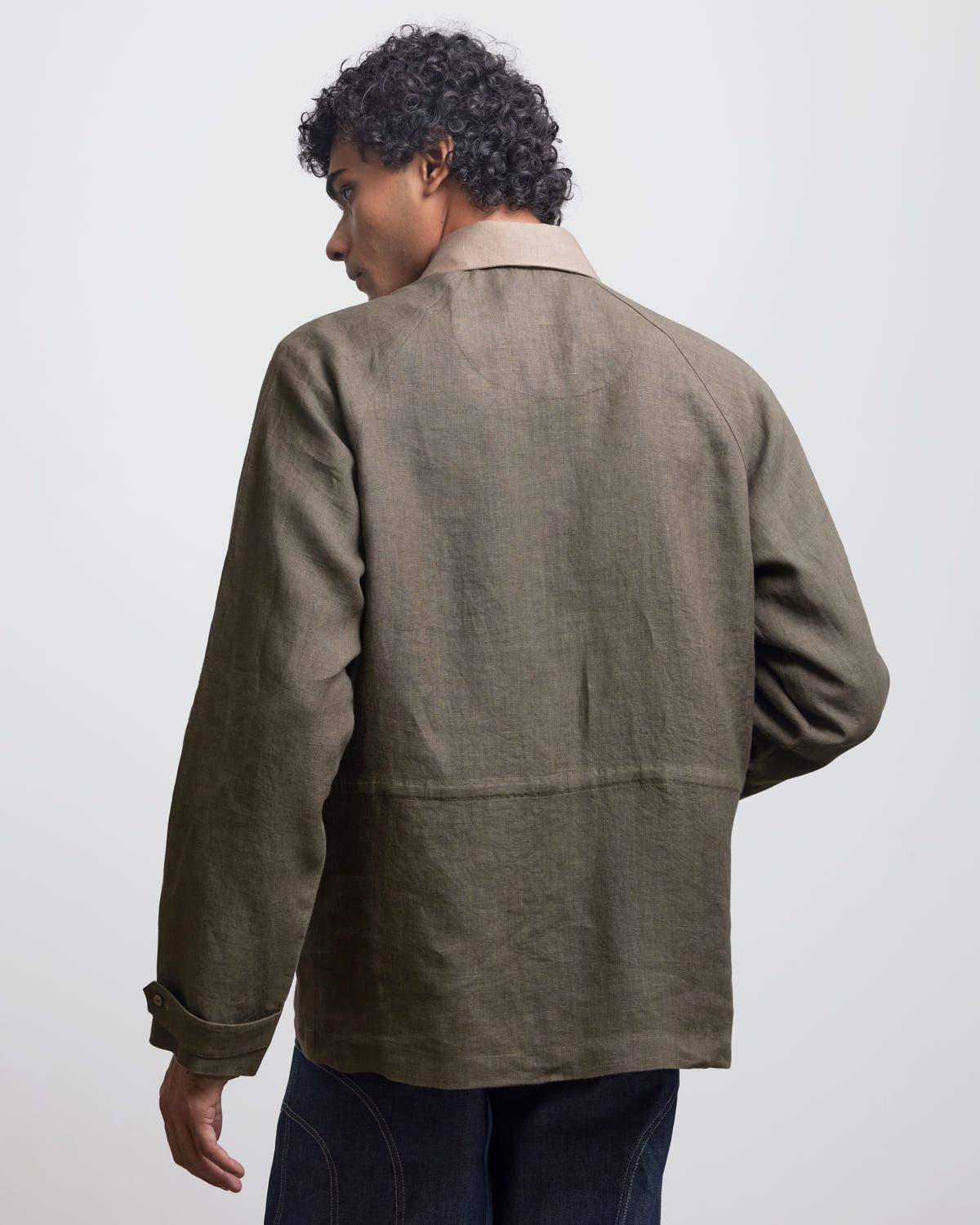 FAUX BUTTONHOLE WORKWEAR JACKET - image 3