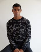 Camo Dash Jacquard Sweater view 2