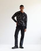 Camo Dash Jacquard Sweater view 3