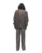 Deformed Hand Tuck Embroidered Shirt view 2