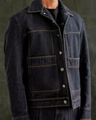 Contrast Multi-Thread Trucker Jacket view 3