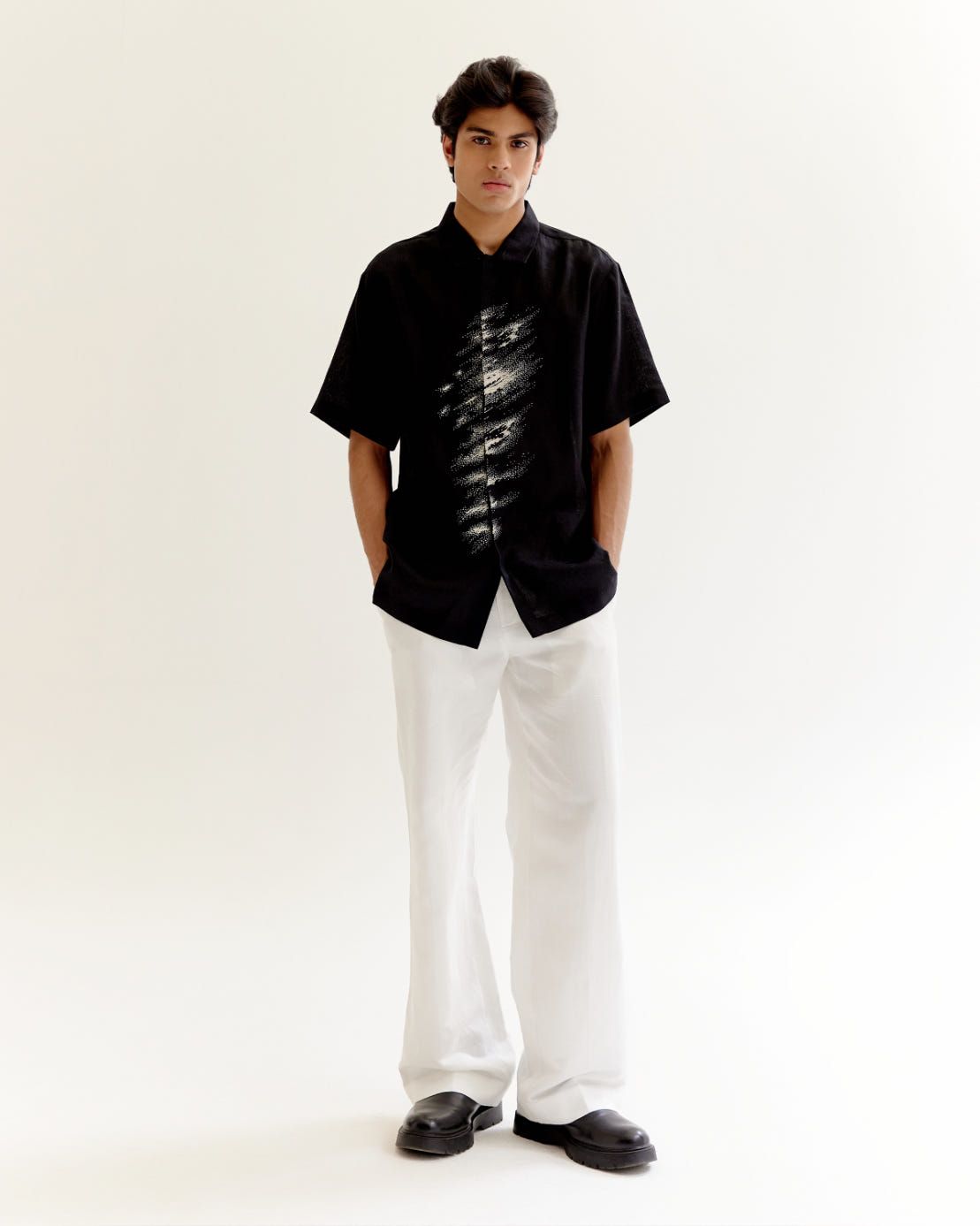 Motion Blur Half Shirt - image 2