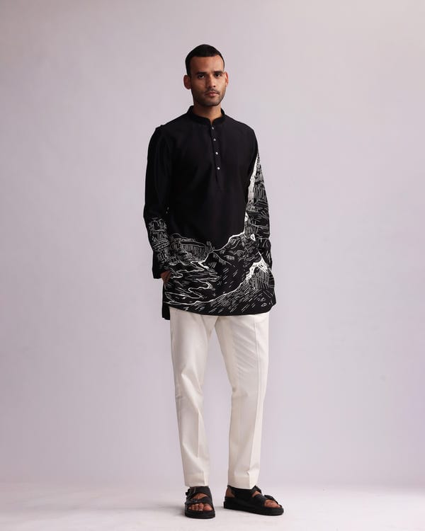 Countrymade India — CANYON EMBROIDERED KURTA SET