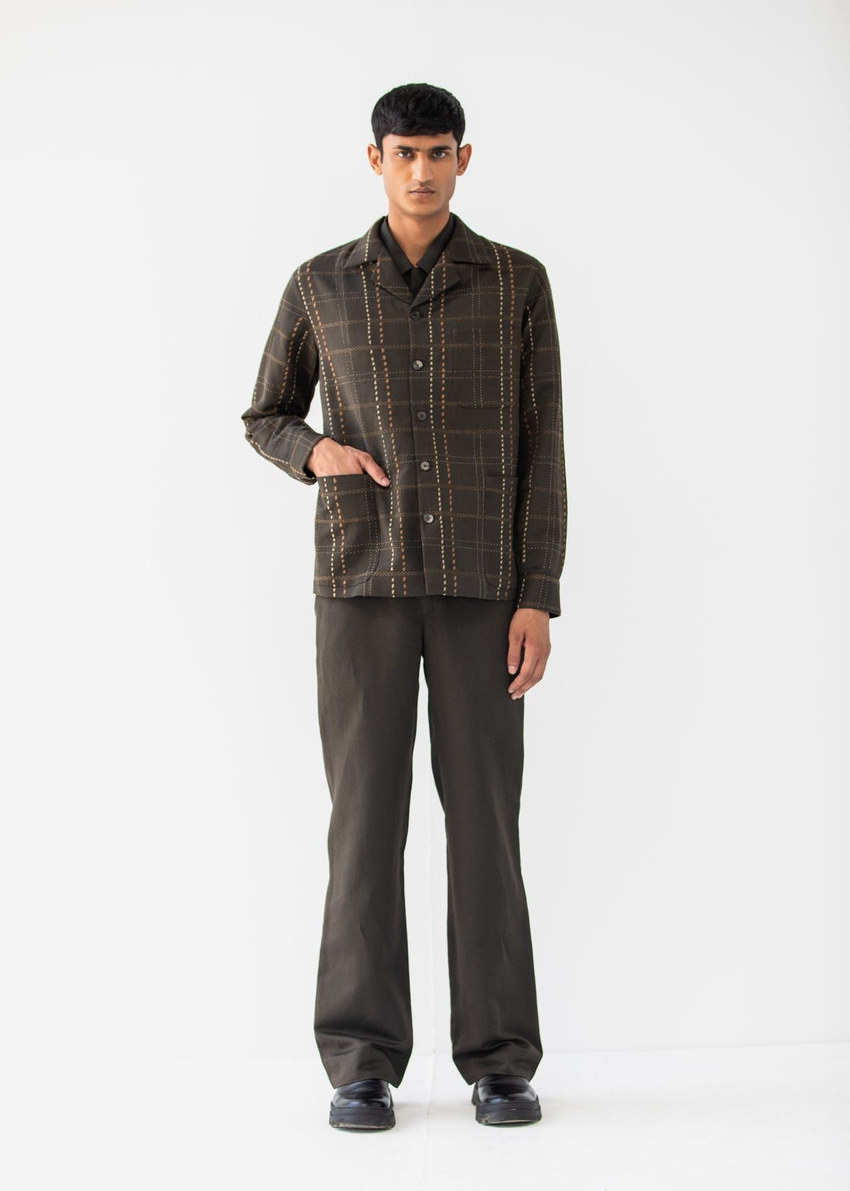 MILITARY TARTAN JACKET - image 1