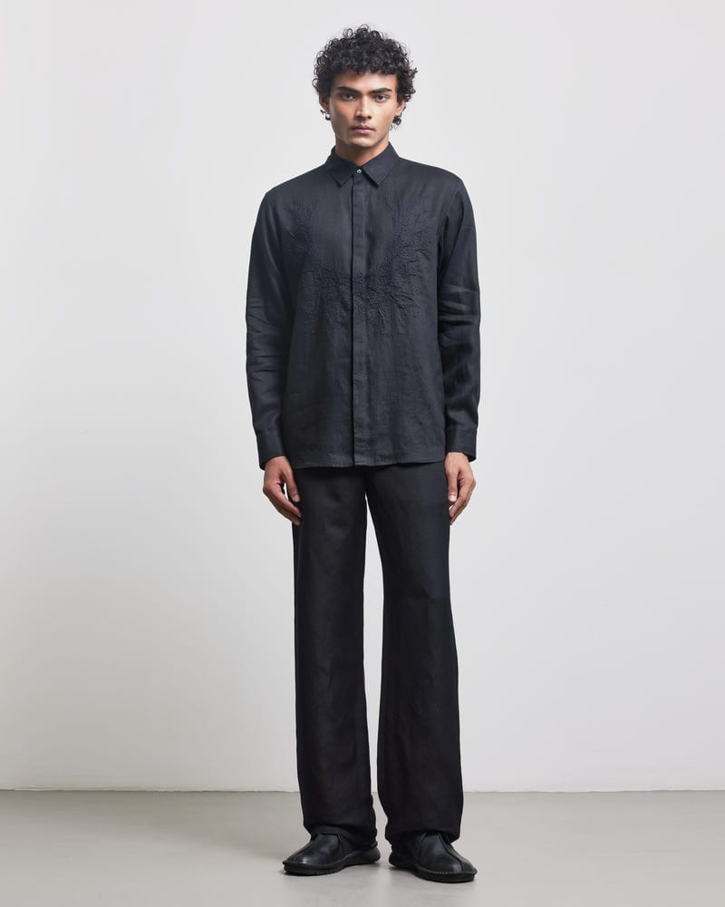 BLACK WREATH SHIRT