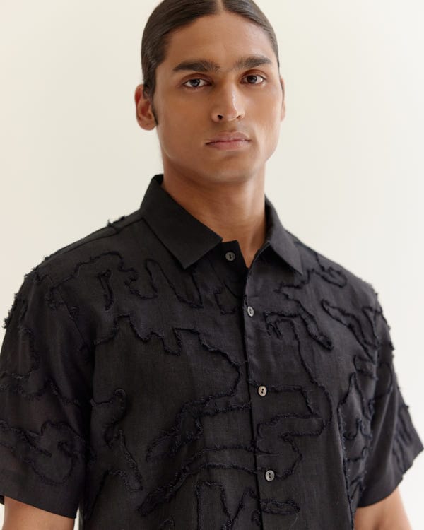 Countrymade India — Eroded Camo Half Shirt