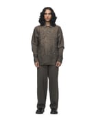 Brown Shredded Woodland Camo Shirt view 2