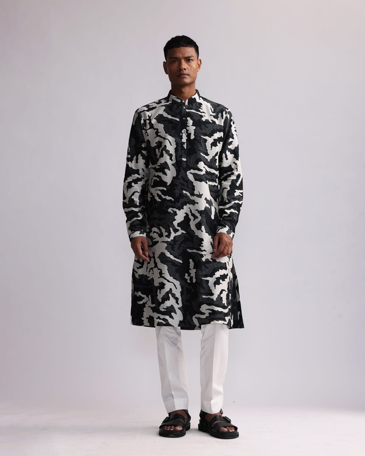 SHADOW CAMO PRINTED KURTA - image 1