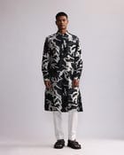 SHADOW CAMO PRINTED KURTA view 1
