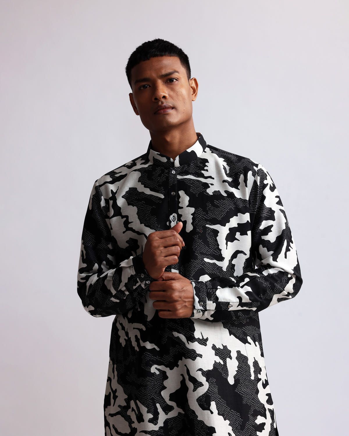 SHADOW CAMO PRINTED KURTA - image 2
