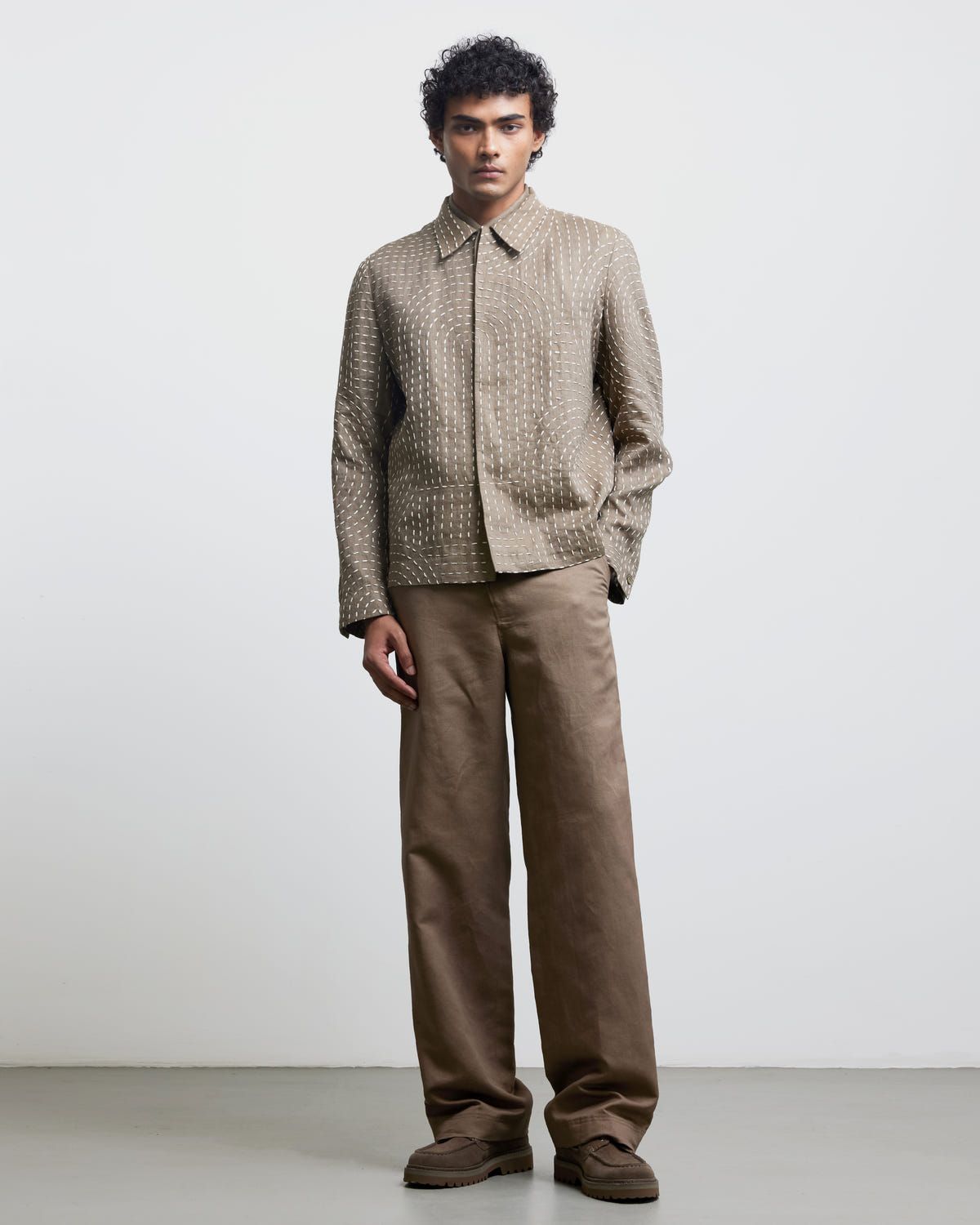 BAUHAUS KANTHA BEIGE JACKET - image 2