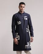 Urban Fossil Scattered Patchwork Kurta Set view 3