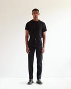 Dart Embroidered Denim Black view 1