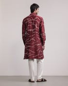 Trail Marker All Over Kurta Set view 2