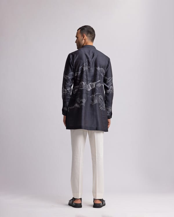 Countrymade India — DUNKIRK PRINTED KURTA