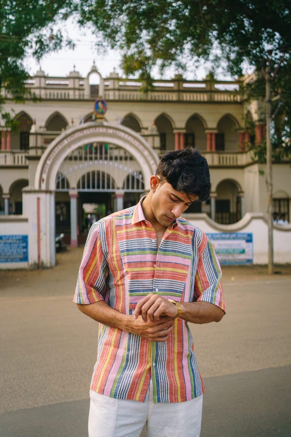 Darwaza — Kutch Kannur Stripes Shirt