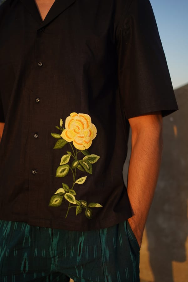Darwaza — Gulab Shirt - Darwaza Classics