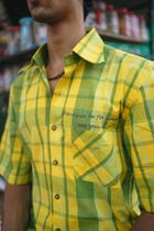 Yellow Kannur Shirt view 2
