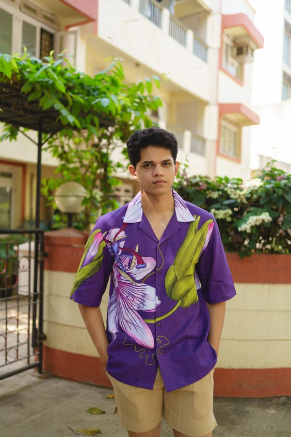 Darwaza — Passionflower Shirt