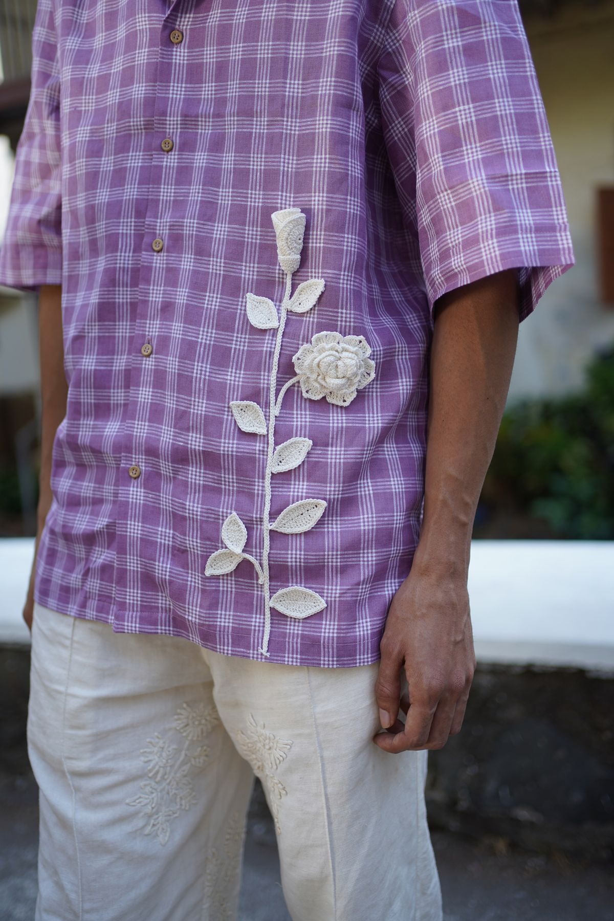 Safed Gulab Shirt - image 2