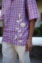 Safed Gulab Shirt view 2
