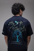 Set Free Tee Navy Blue view 3