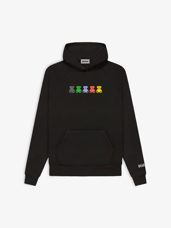 Deadbear — Gummy Bear Hoodie Black