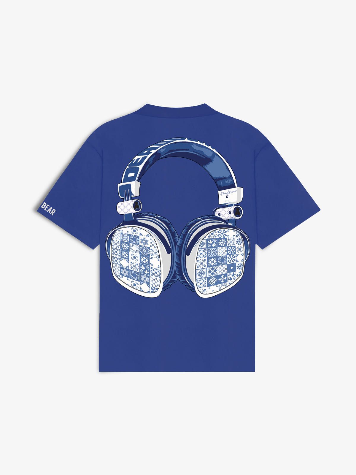 The Headphone Tee Royal Blue - image 1