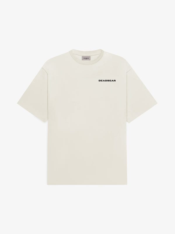Deadbear — Ultra Basics Tee Cream White