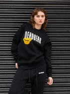 Black Graphic Sweatshirt view 3
