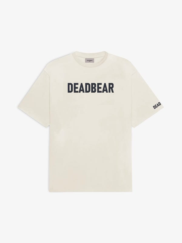 Deadbear — Basic Cream White Tee