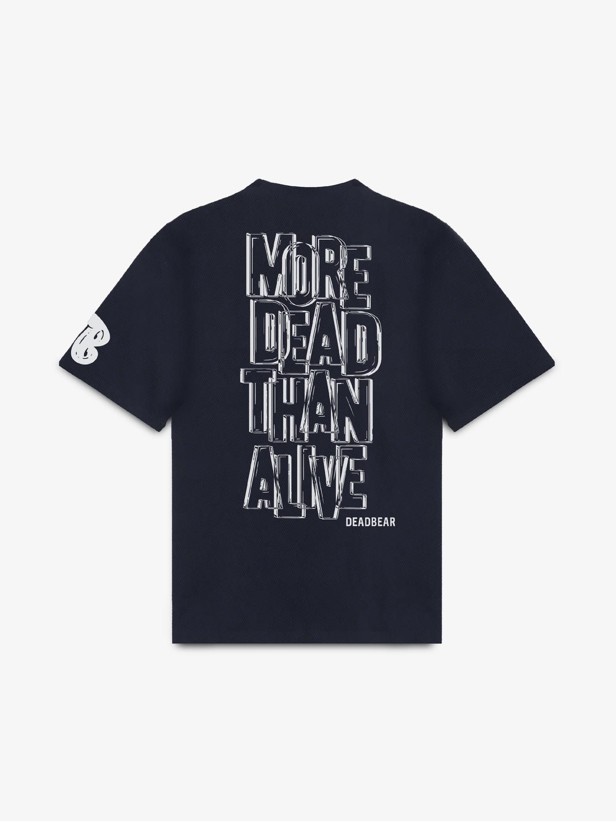 More Dead Than Alive Blue Tee - image 1