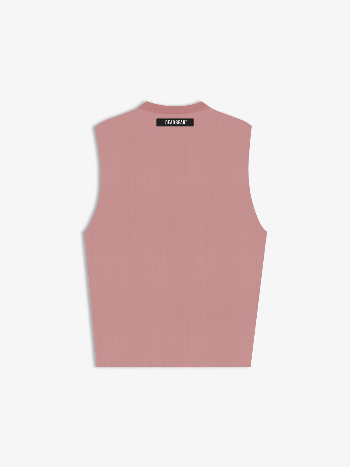 Waffle Tank Pink - image 2