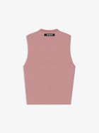 Waffle Tank Pink view 2