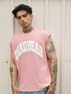 Waffle Tank Pink view 4