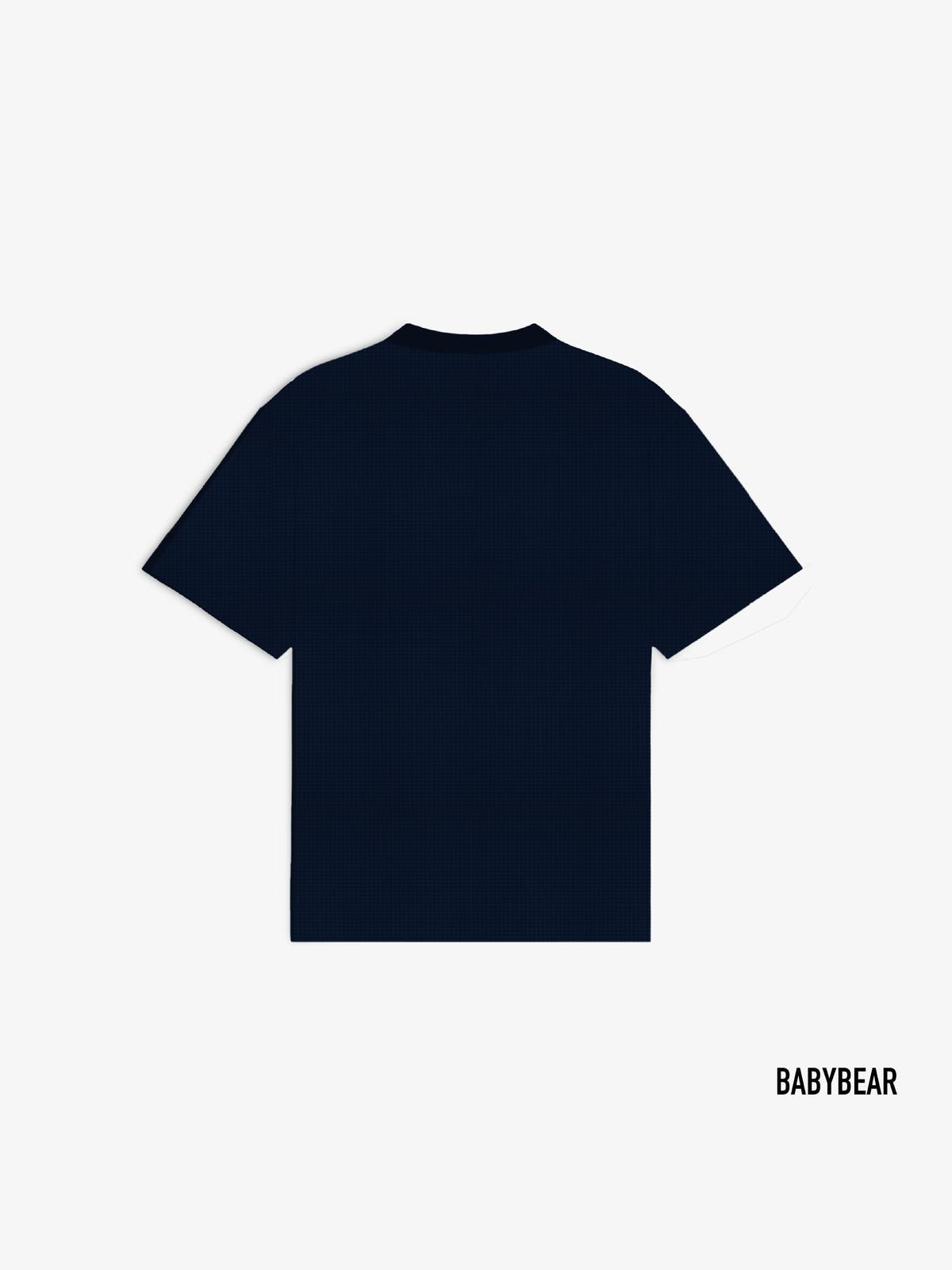 Babybear Waffle Tee Navy - image 2