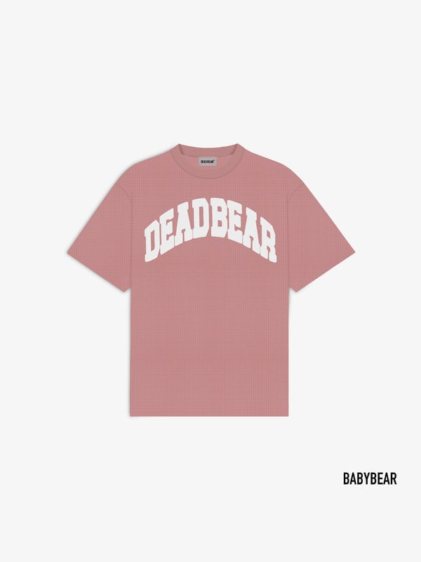 Deadbear — Babybear Waffle Tee Pink