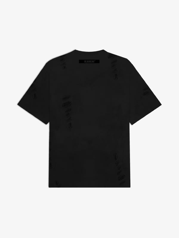 Deadbear — Distressed Black Tee 2.0
