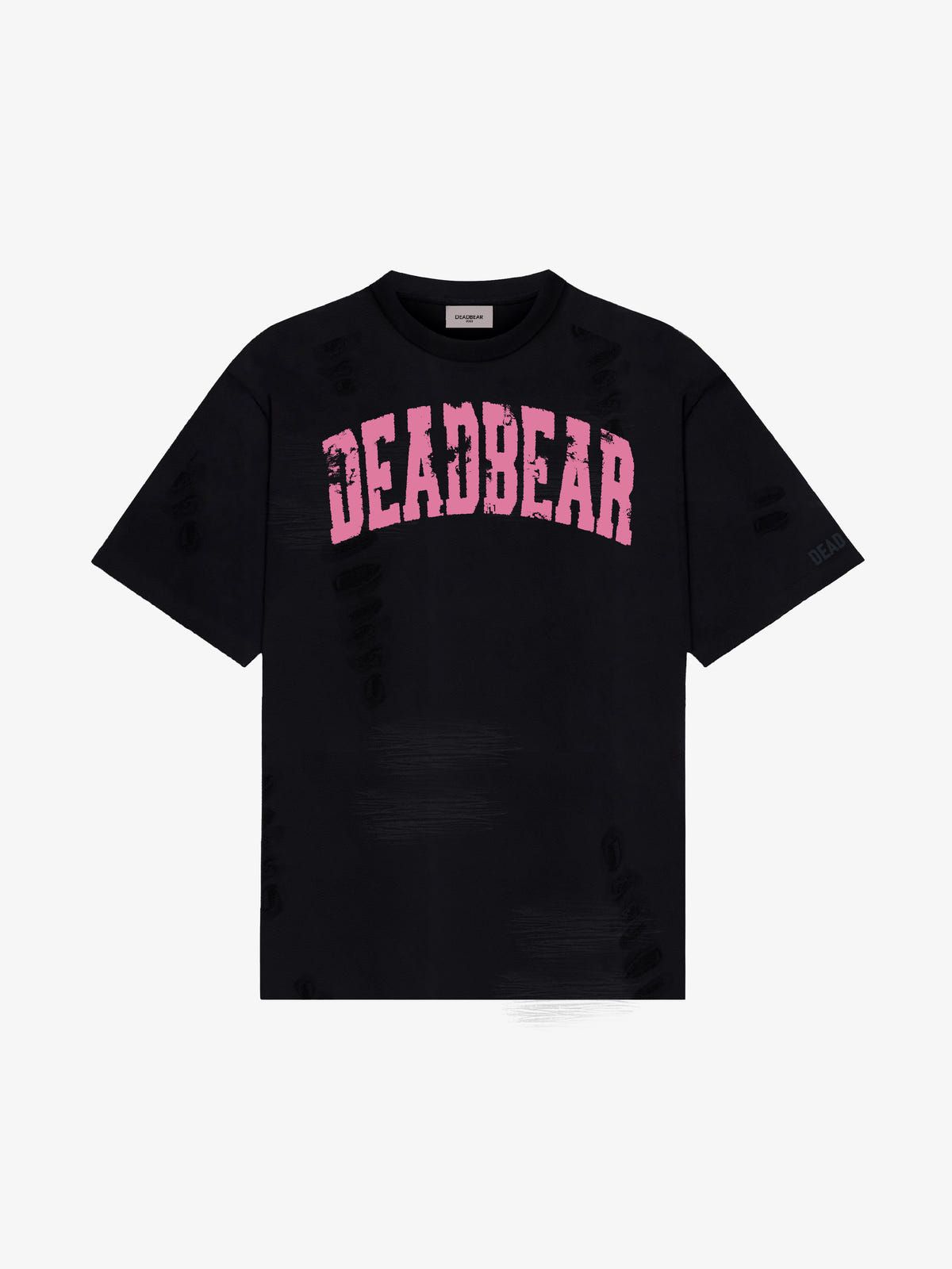 Distressed Black Tee - image 1