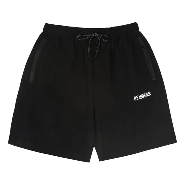 Deadbear — Basic Black Shorts