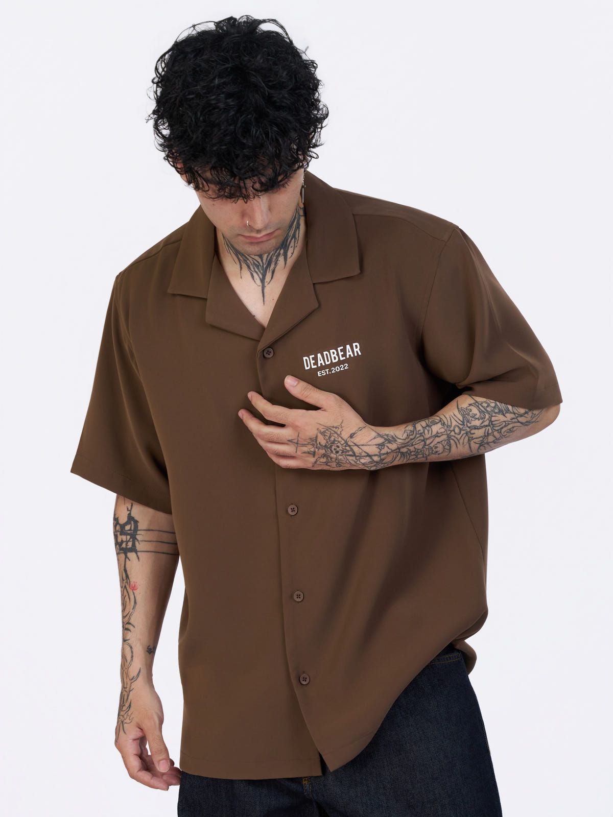 Bowling Shirt Caramel Brown - image 3