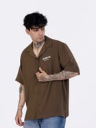 Bowling Shirt Caramel Brown view 7