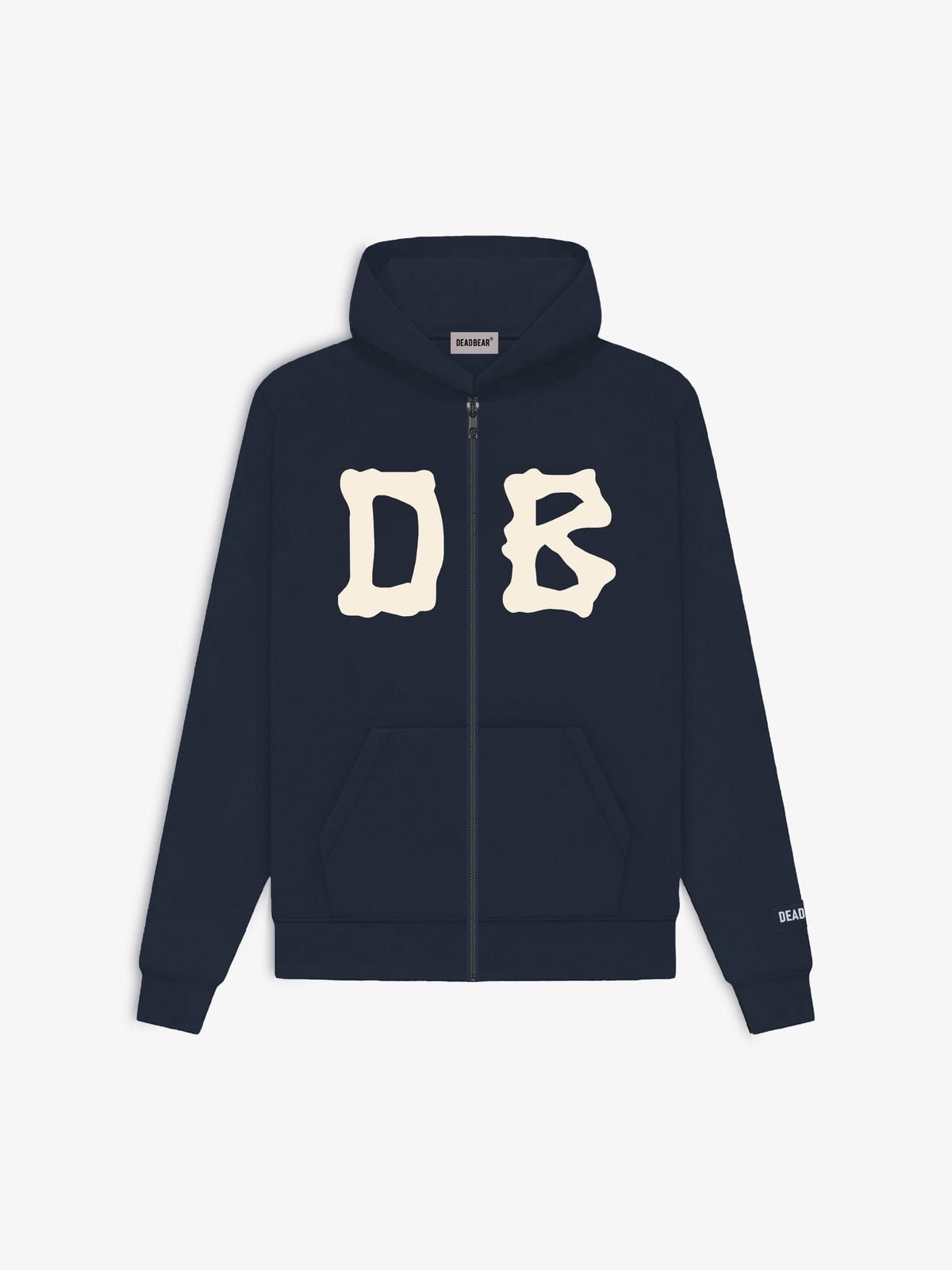 Bone Zipper Navy - image 1