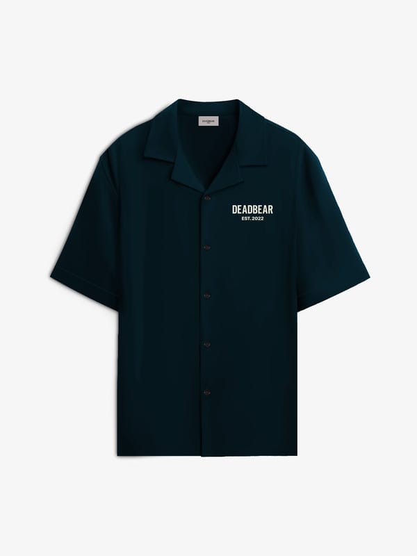 Deadbear — Bowling Shirt Teal