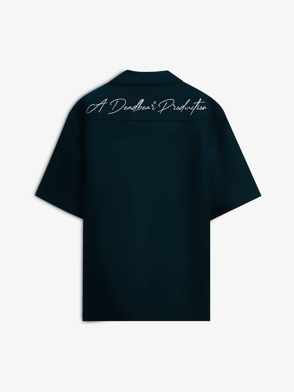 Deadbear — Bowling Shirt Teal