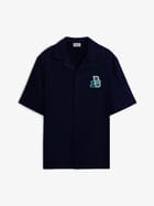 Bowling Shirt Deep Blue view 1